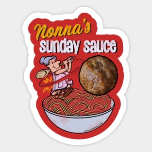 Nonna’ s Sunday Sauce! Sticker